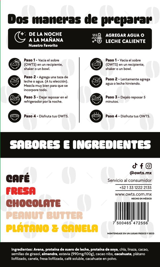 15 Desayunos - Variety Pack Owts