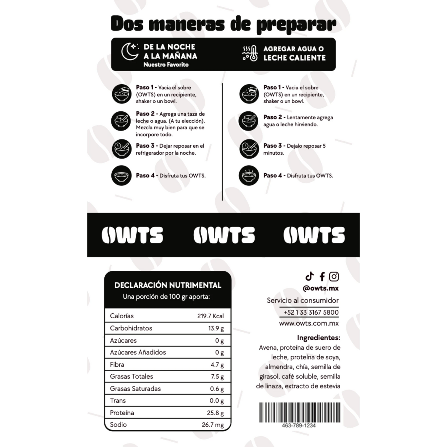 20 Desayunos - Variety Pack Owts