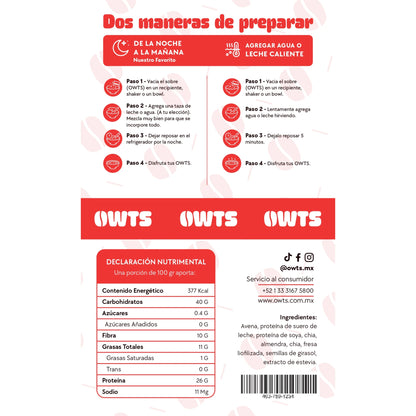 5 Desayunos - Variety Pack Owts