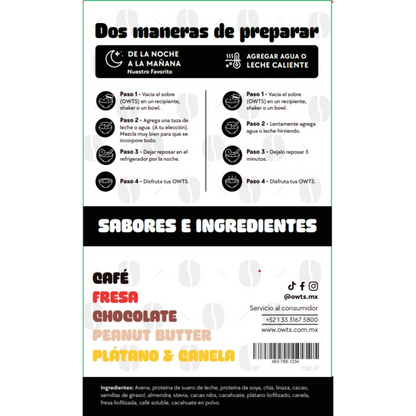 5 Desayunos - Variety Pack Owts