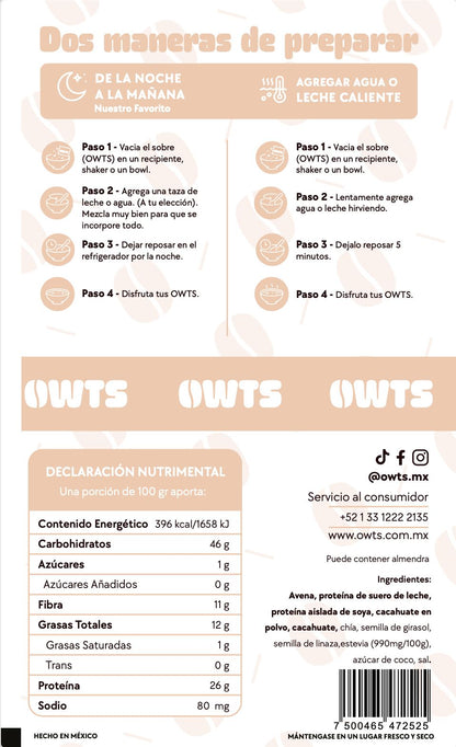 15 Desayunos - Variety Pack Owts